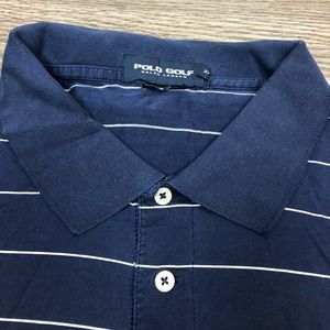 Polo by Ralph Lauren Shirts - Polo Ralph Lauren Navy White Stripe Polo Shirt XXL Polo by Ralph Lauren Shirts - Polo Ralph Lauren Navy White Stripe Polo Shirt XXL